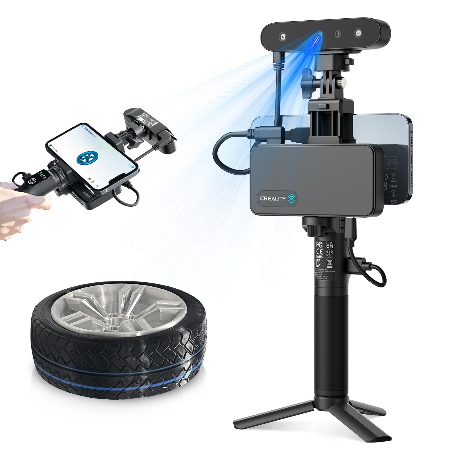 Foto 1 | Escáner 3d Creality Cr Scan Ferret Pro Con Precisión De 0,1 Mm - Venta Internacional.