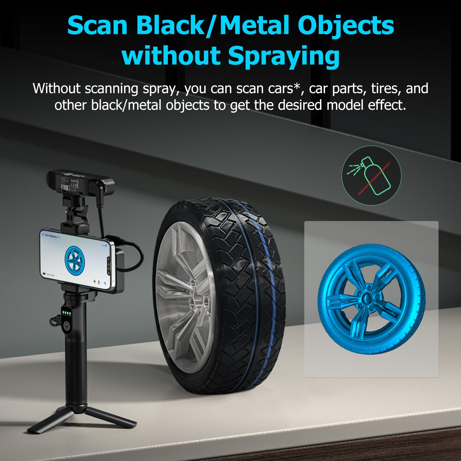 Foto 5 | Escáner 3d Creality Cr Scan Ferret Pro Con Precisión De 0,1 Mm - Venta Internacional.