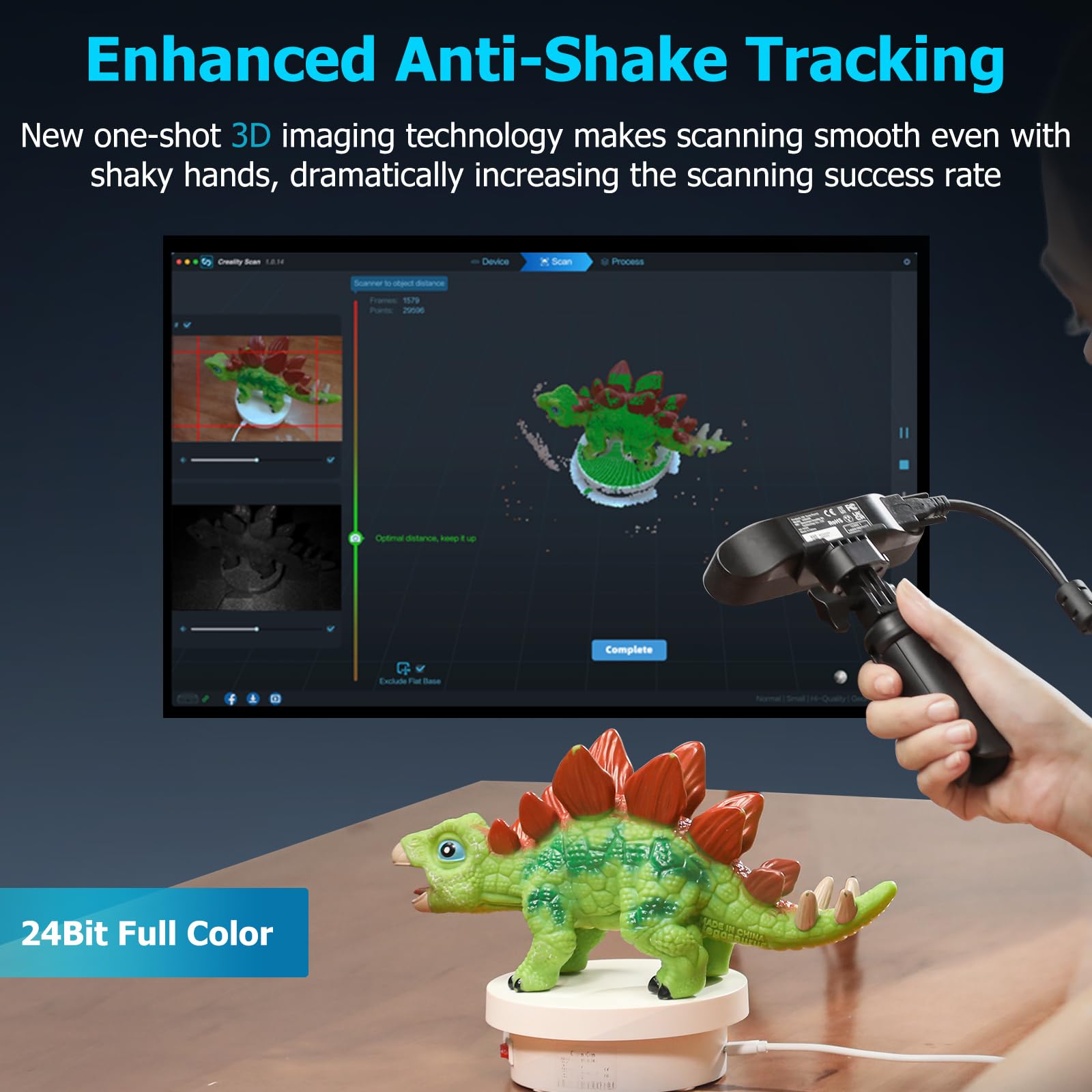 Foto 6 | Escáner 3d Creality Cr Scan Ferret Pro Con Precisión De 0,1 Mm - Venta Internacional.