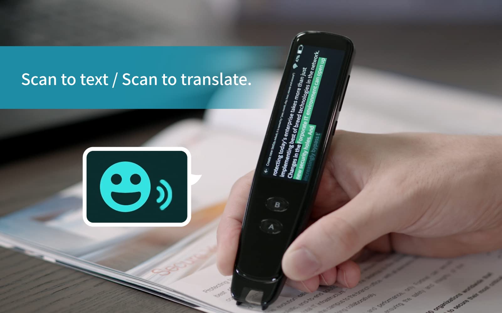 Foto 4 | Lápiz De Lectura Ocr Penpower Worldpen Scan Go Con Texto A Voz - Venta Internacional.