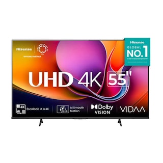 Foto 1 | Televisión Pantalla 55 Pulgadas Hisense Smart Tv 4k Uhd 55a65nv