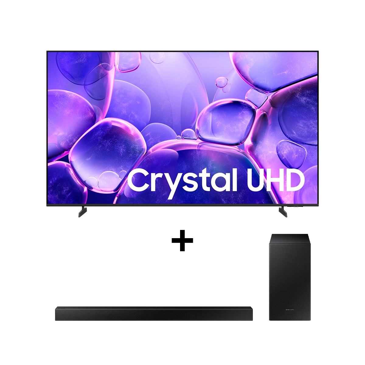 Foto 1 | Combo Pantalla 55'' Samsung 4k U8000 (2025) + Barra De Sonido 2.1ch T420