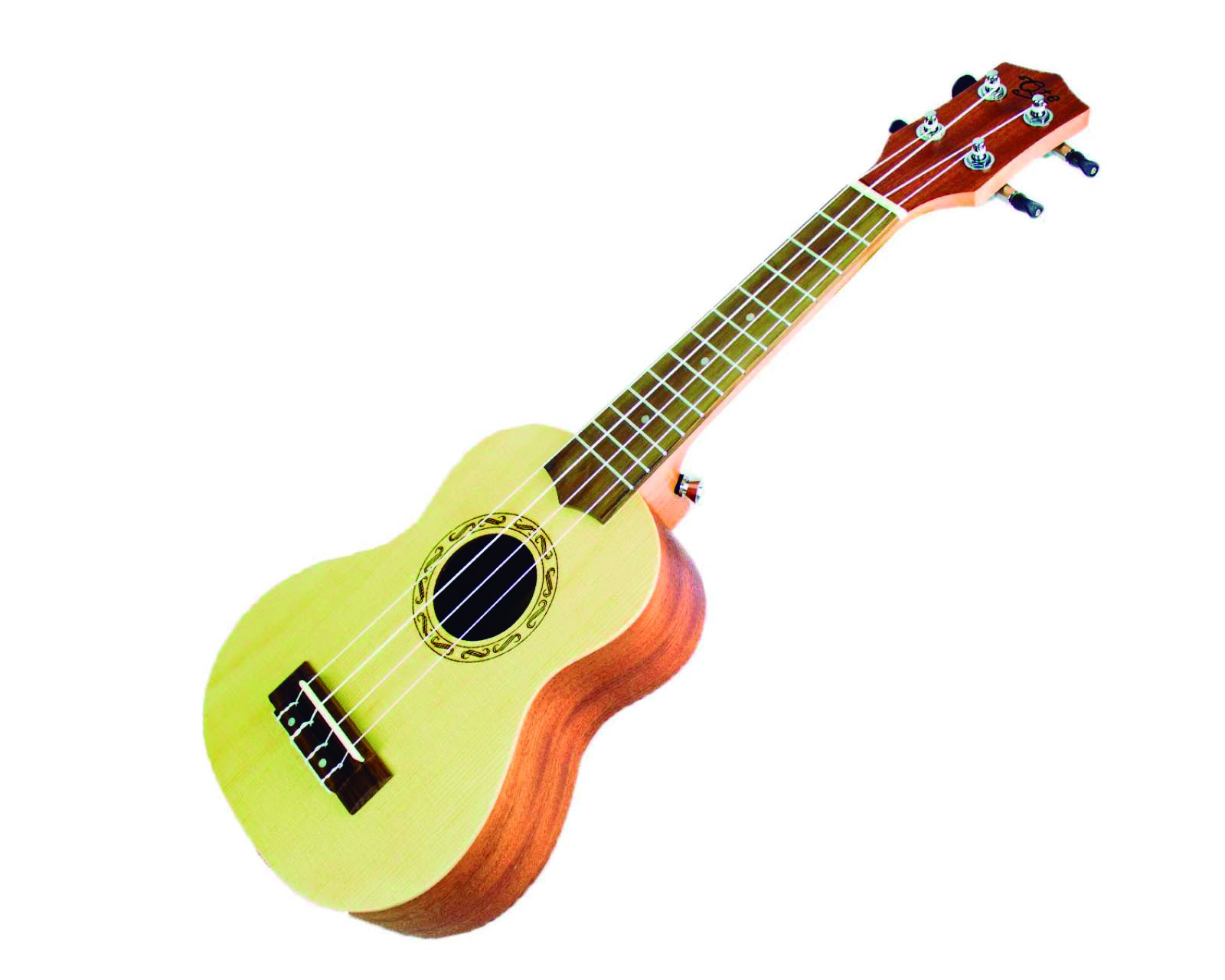 Foto 2 pulgar | Ukulele Electroacústico Soprano Alvarez RU22SCE-EXP color Amarillo