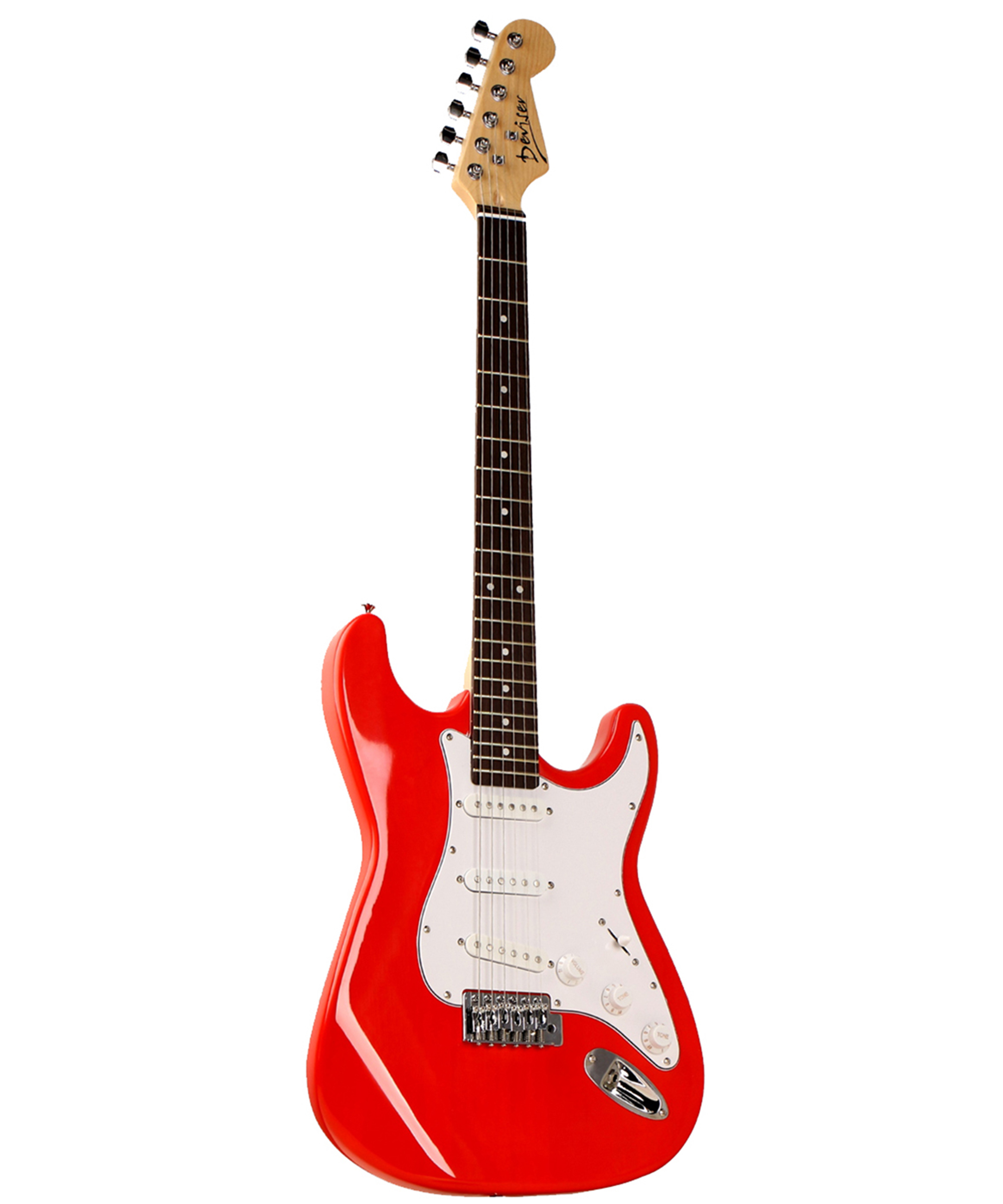 Guitarra Eléctrica Deviser L-G1 RD color Rojo con Funda