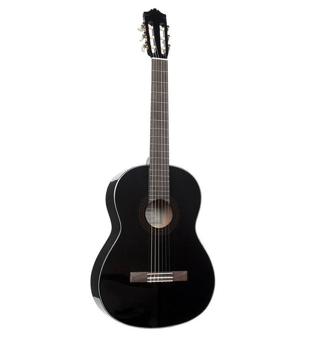 Guitarra Acústica Yamaha C40bl color Negro