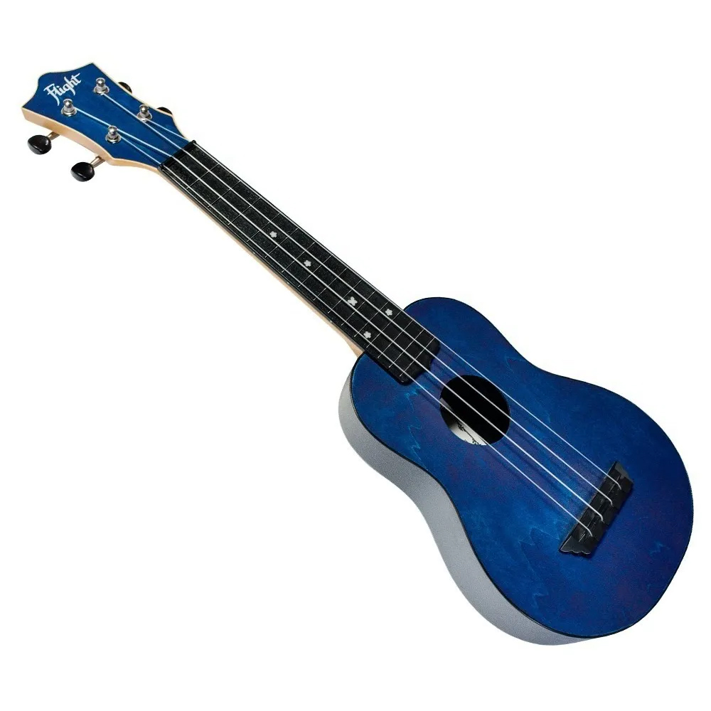 Foto 2 | Ukulele Acústico Flight Tus35 Soprano con Funda color Azul