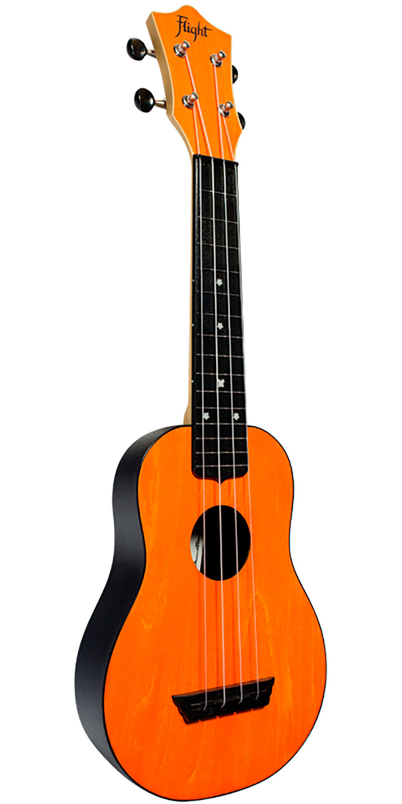 Foto 2 | Ukulele Acústico Flight Tus35 Soprano con Funda color Anaranjado