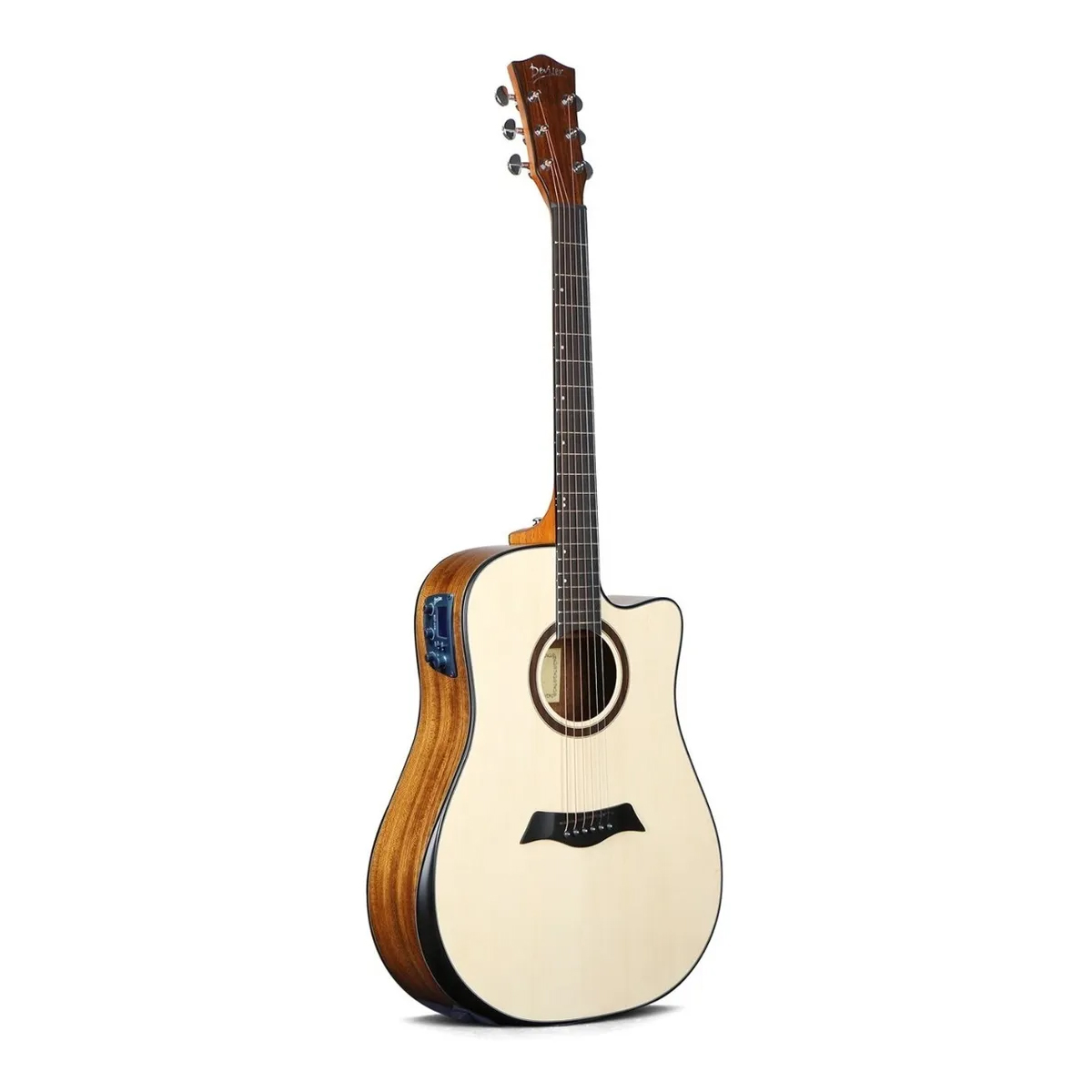 Guitarra Electroacústica Deviser Ls-560 Natural con Funda