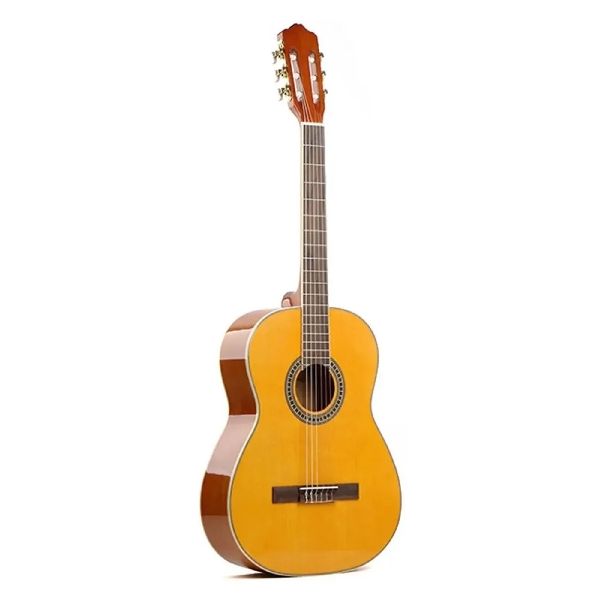 Guitarra Acústica Deviser L-310 Yn Natural con Funda