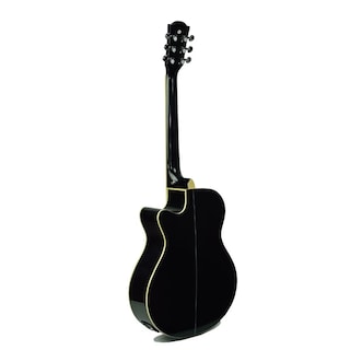 Foto 2 | Guitarra Electroacústica Deviser L-706bkl Negro con Funda color Negro