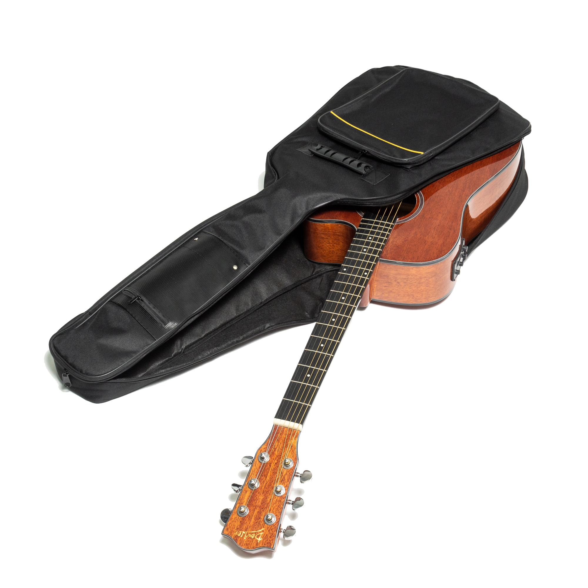 Foto 3 | Guitarra Electroacústica Deviser Ls-825a Natural con Funda color Marrón