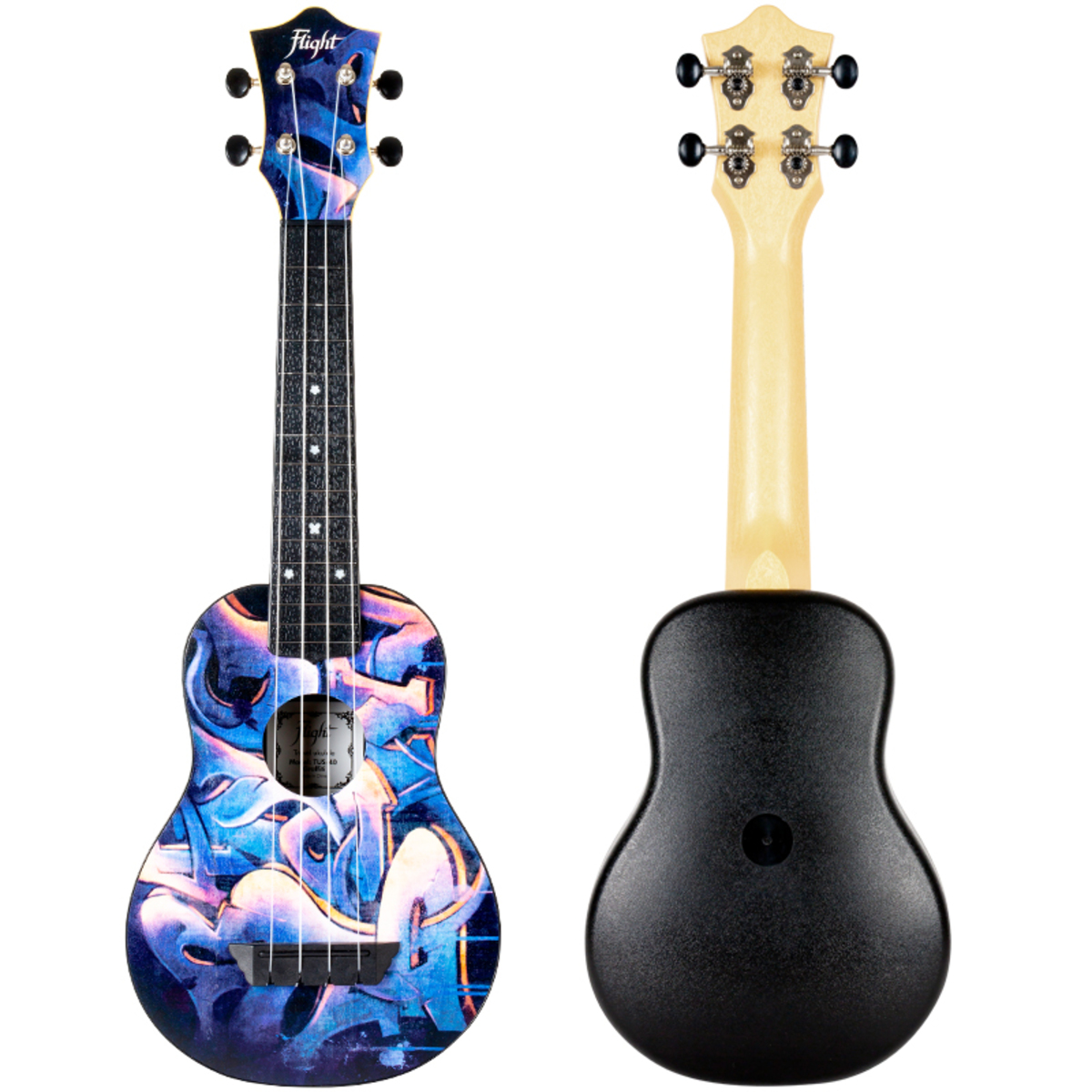 Foto 2 pulgar | Ukelele Soprano Flight Tus40graf con Funda Multicolor