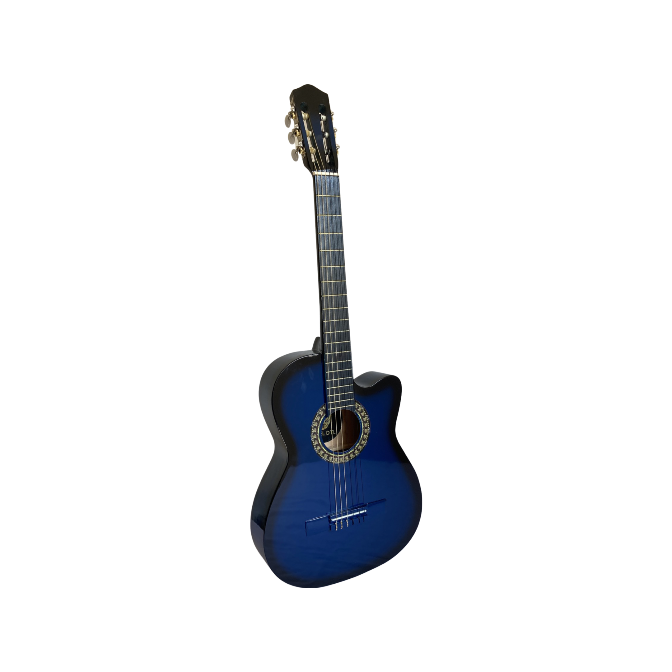 Foto 1 | Guitarra Acústica Curva Ocelotl Crvitality color Azul