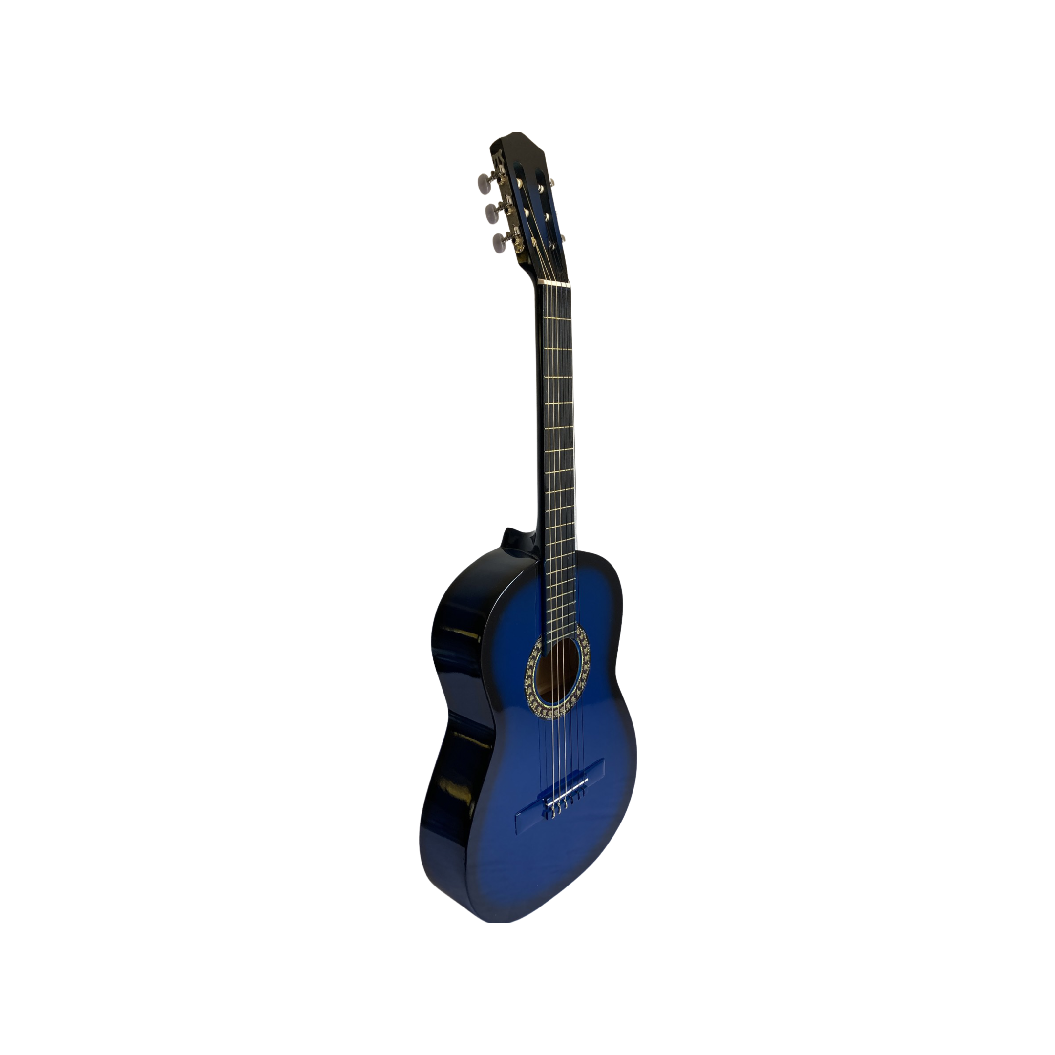 Guitarra Clásica Ocelotl Clvitality Color Azul