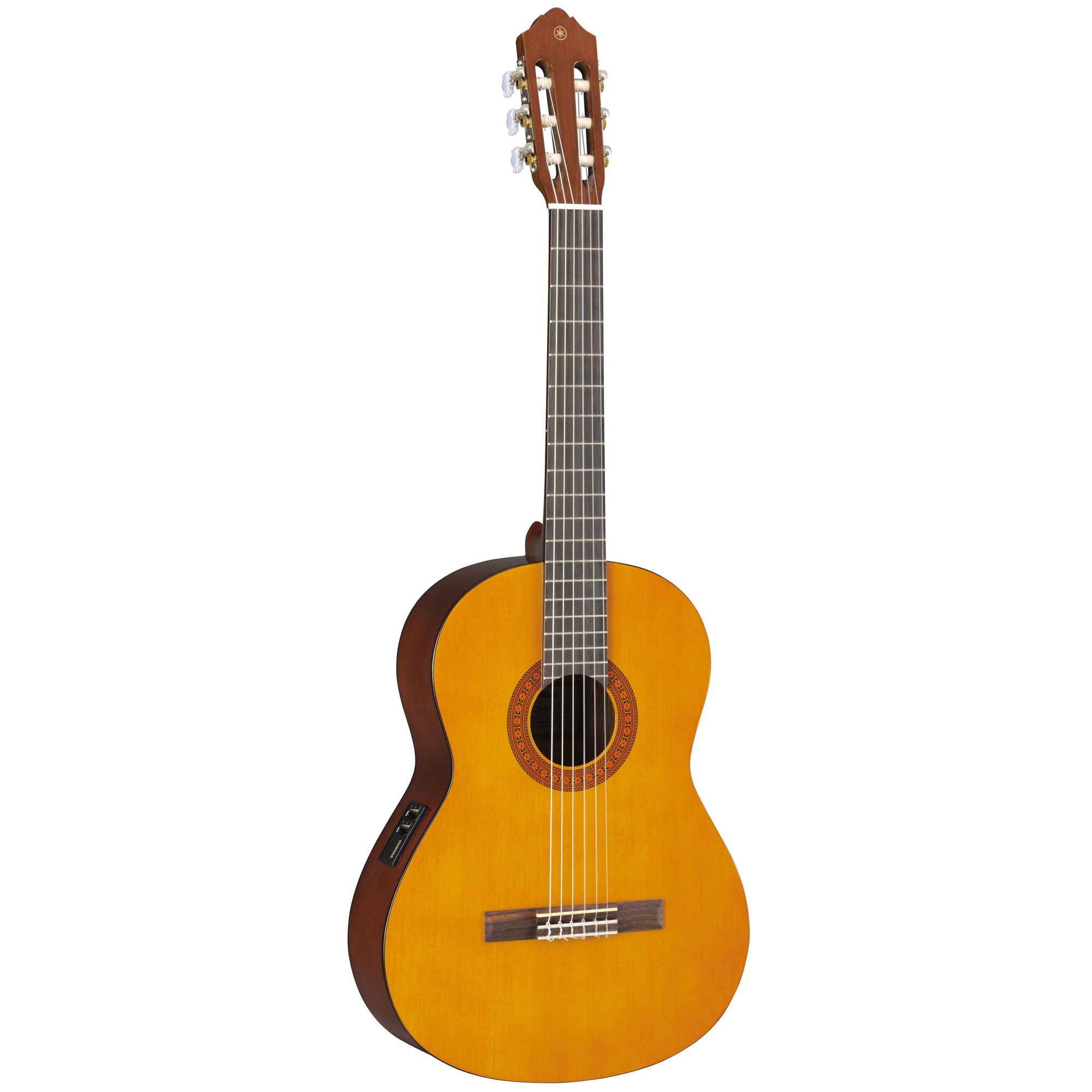 Guitarra Yamaha Cx40 color Beige Electroacústica $4,999