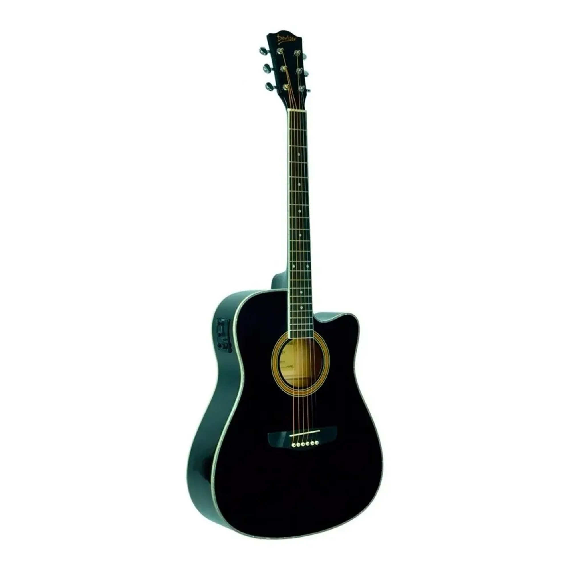 Foto 1 | Guitarra Deviser Electroacústica L-806bk color Negro