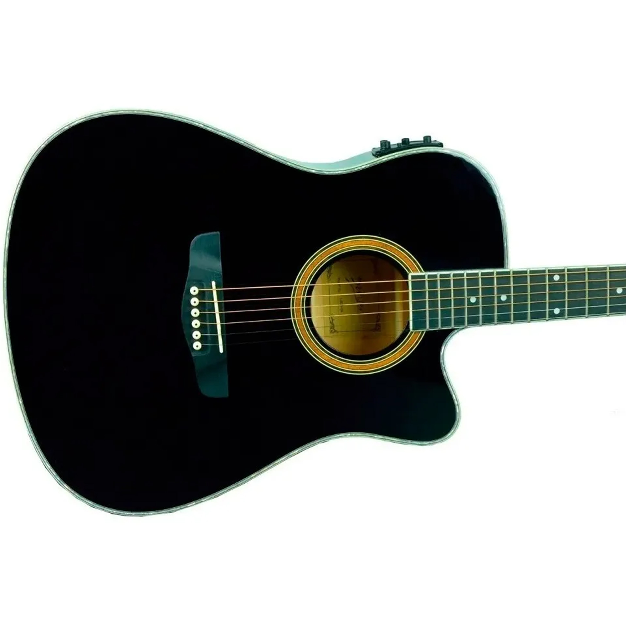 Foto 2 | Guitarra Deviser Electroacústica L-806bk color Negro