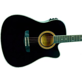 Foto 2 | Guitarra Deviser Electroacústica L-806bk color Negro