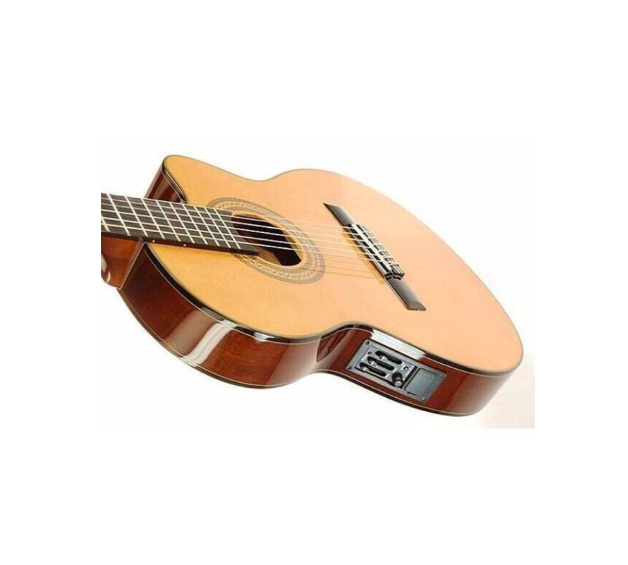 Foto 3 pulgar | Guitarra Electroacústica Ibanez GA5TCE-AM color Beige
