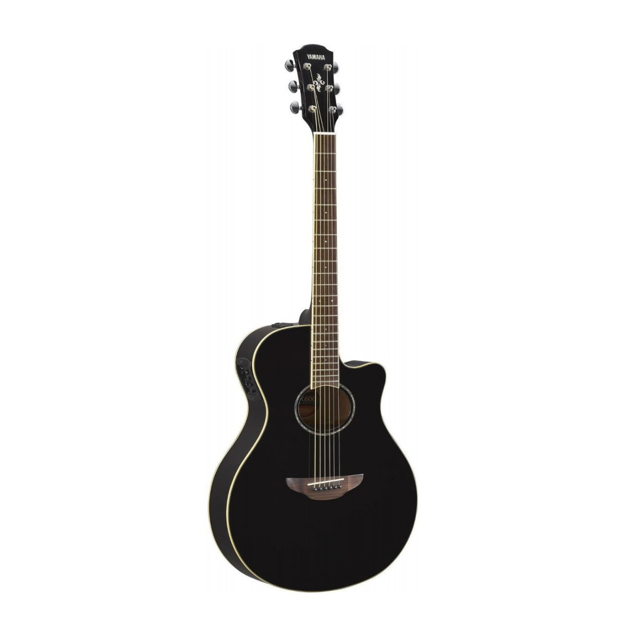 Guitarra Yamaha Apx600bl Electro-acústica color Negro