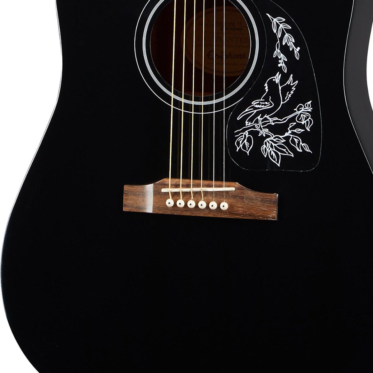 Foto 5 pulgar | Guitarra Acústica Epiphone Starling Ebony color Negro