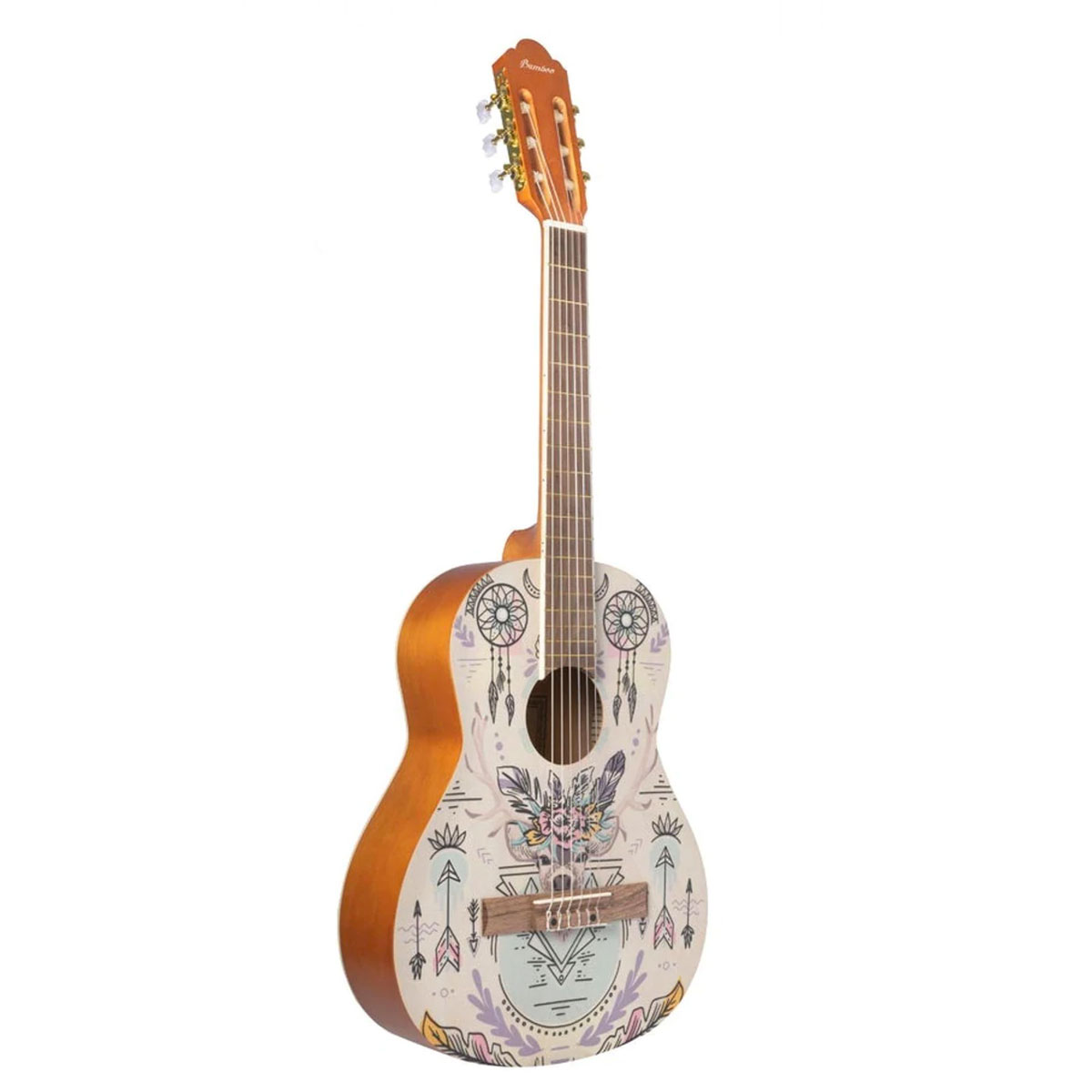 Foto 2 pulgar | Guitarra Clásica Bamboo 36'' GC-36 Diseño Indie Incluye Funda Acolchada