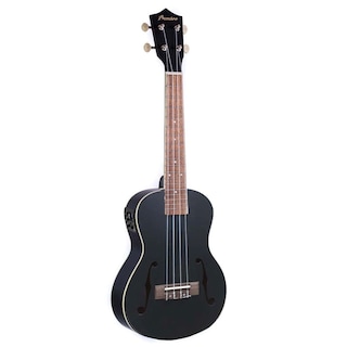 Foto 1 | Ukelele Electroacústico Bamboo U-23-vio-q-bk Cuerpo de Linden color Negro con Funda