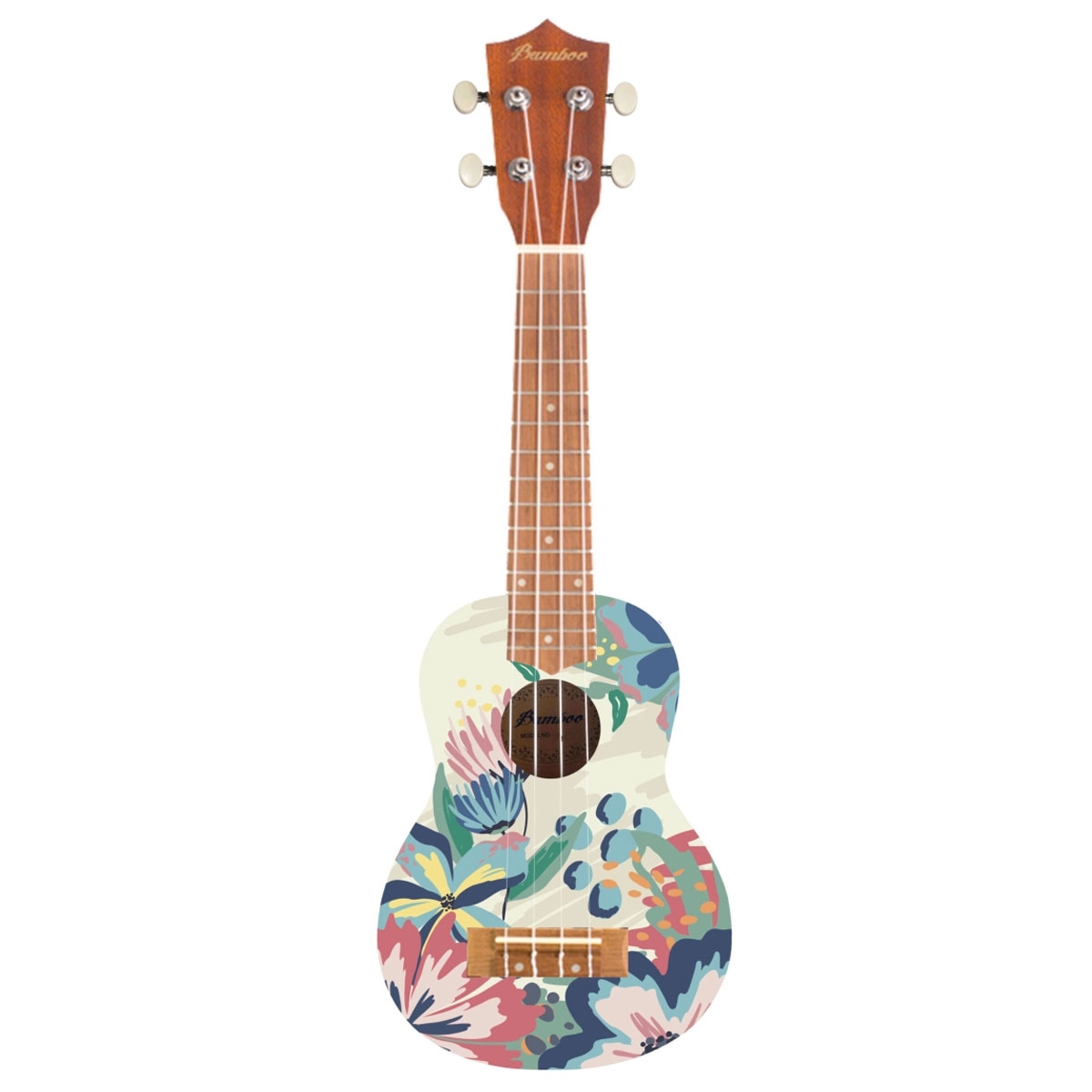 Foto 3 pulgar | Ukulele Bamboo U21honolulu con Funda