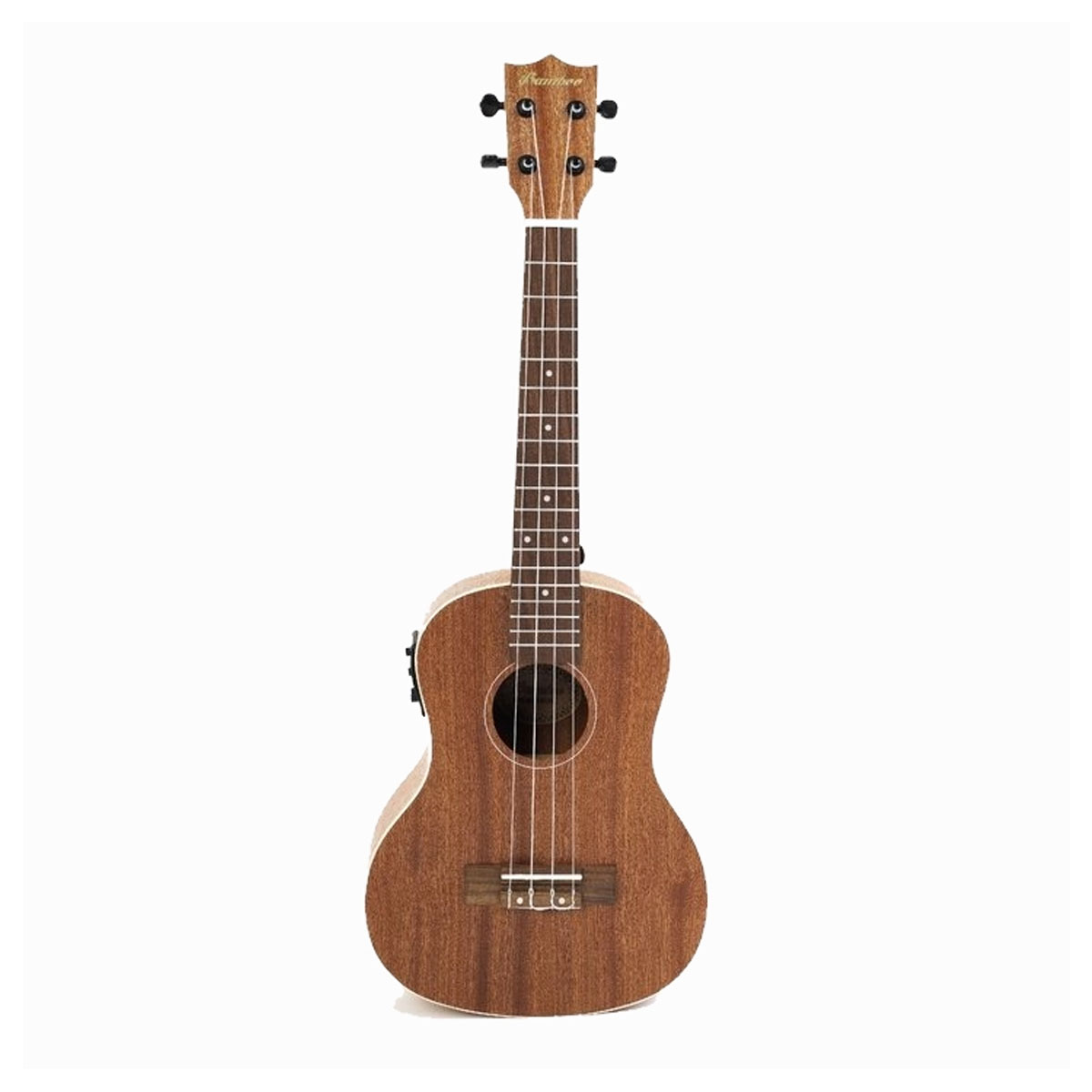 Foto 4 pulgar | Ukelele Tenor de Estudio Bamboo U-26-sapele Q Cuerpo de Sapele Natural con Funda Incluida