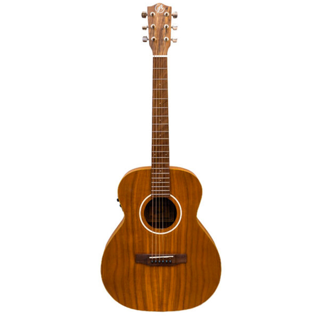 Foto 1 | Guitarra Electroacústica 38'' Bamboo Ga-38-maho-q Cuerdas de Acero Cuerpo de Caoba con Funda Incluida