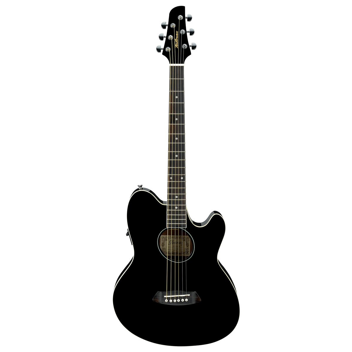 Foto 2 pulgar | Guitarra Electroacústica Ibanez color Negro Tcy10b Tcy10e-bk