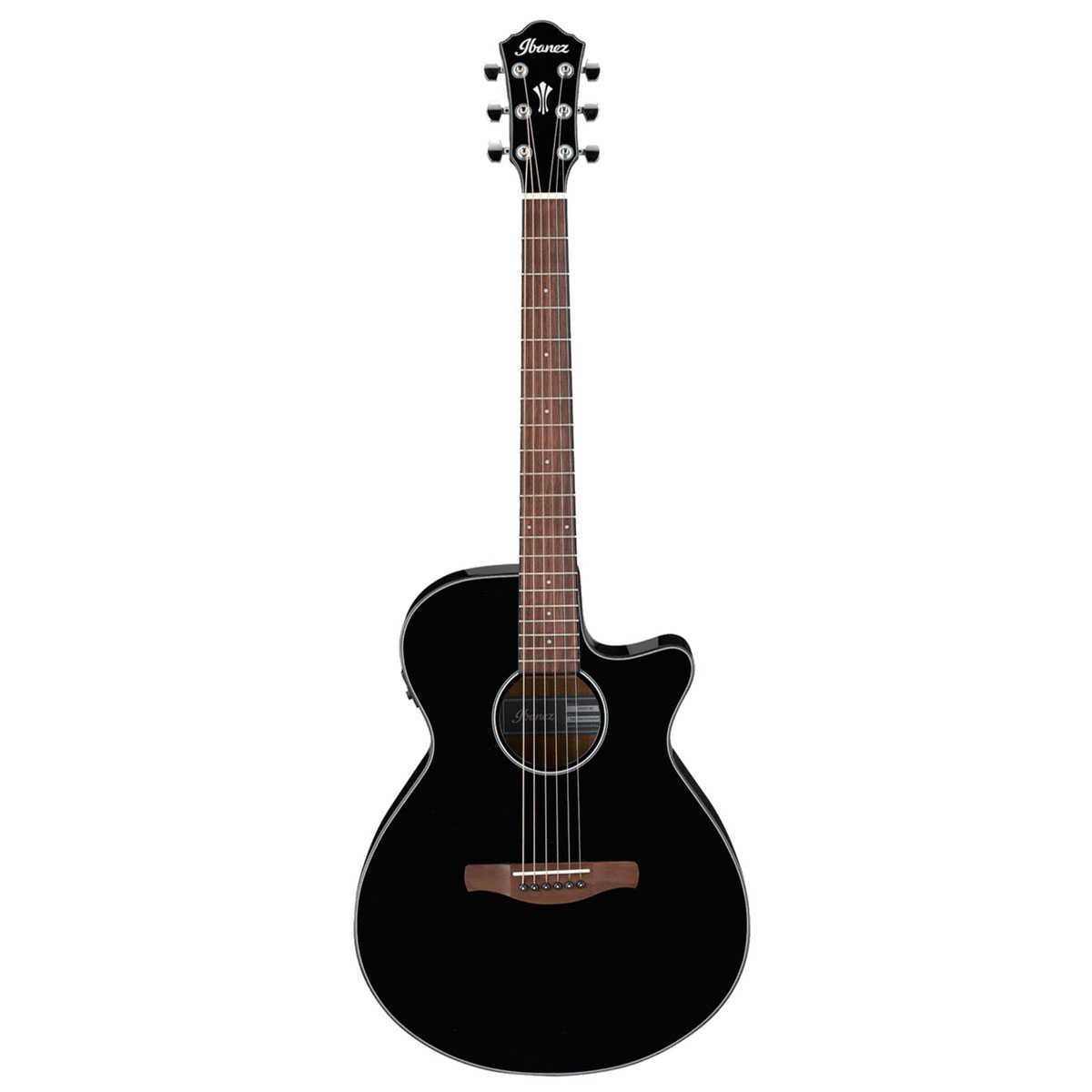 Guitarra Electroacústica Ibanez Aeg50-bk color Negro