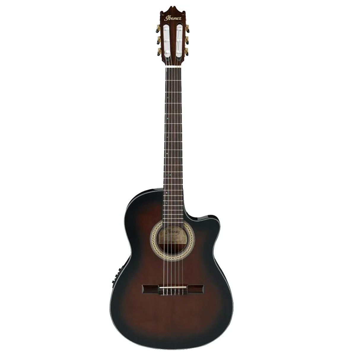 Guitarra Electroacústica Ibanez Sombreada Ga35tce-dvs Multicolor