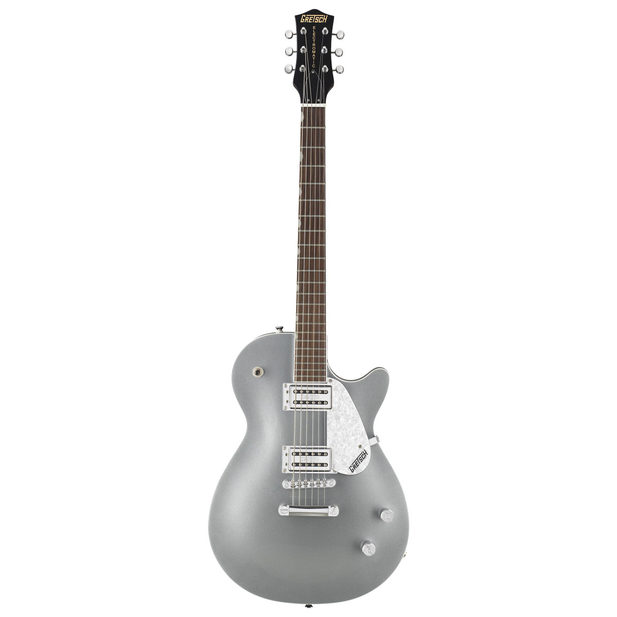 Guitarra Eléctrica Gretsch G5425 color Plateado Electromatic Jet Club 2519010547