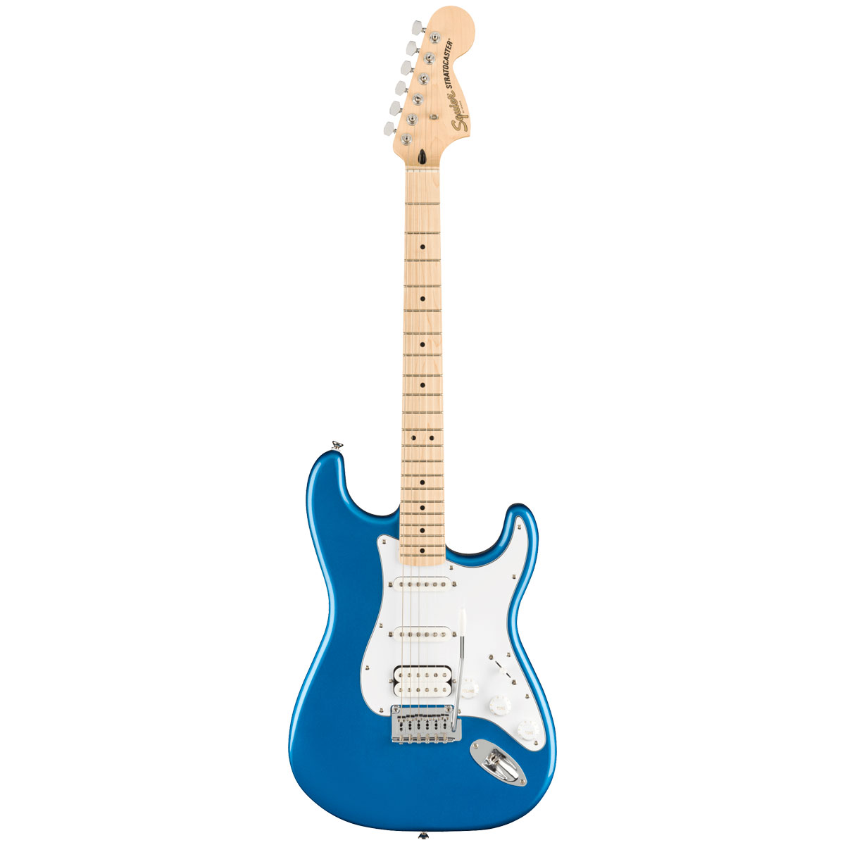 Foto 4 pulgar | Paquete de Guitarra Eléctrica Fender color Azul Squier Affinity Series Stratocaster Hss Pack