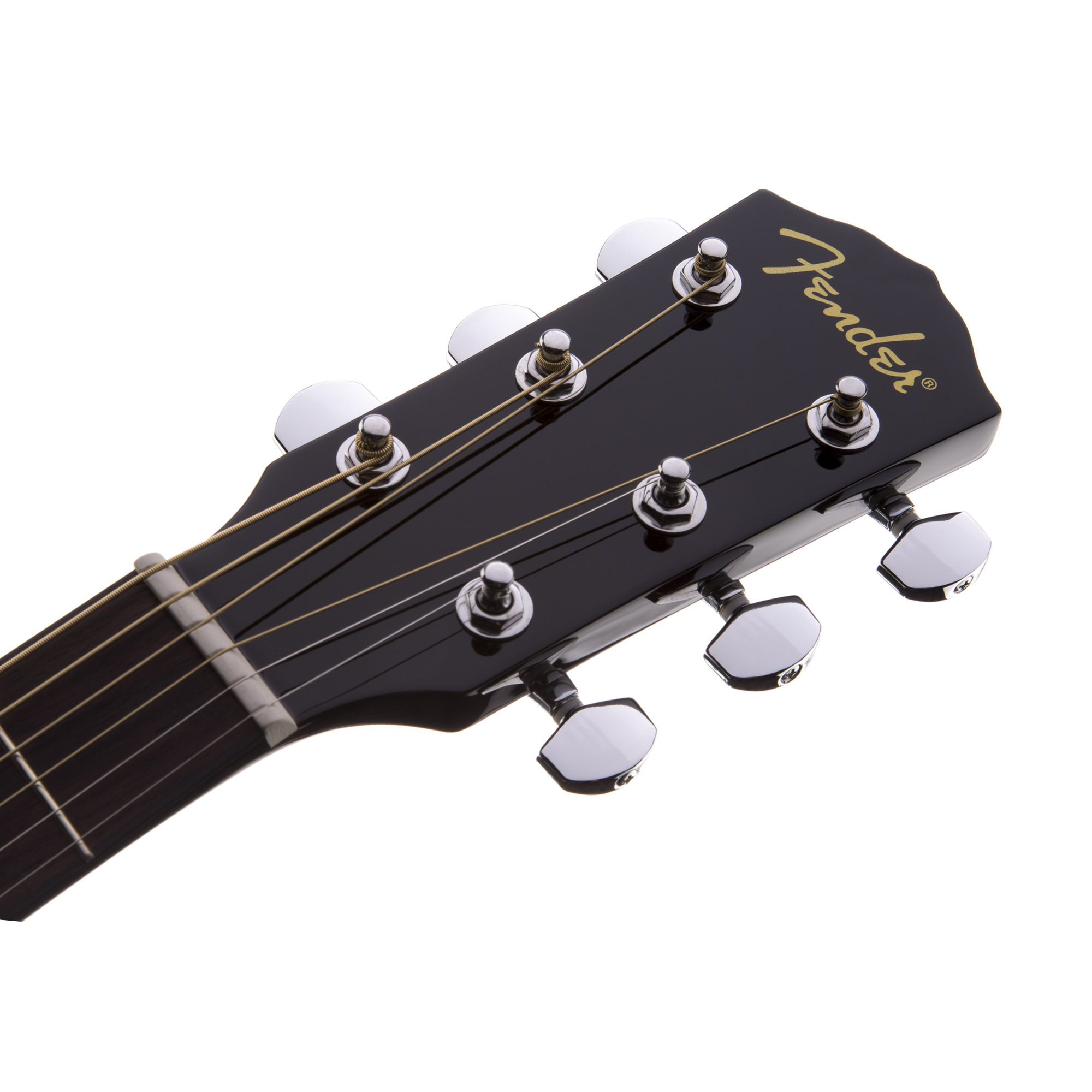 Foto 6 pulgar | Guitarra Acústica Fender color Negro Classic Design CD-60 Dread V3 DS Black Gloss Polyurethane con Estuche