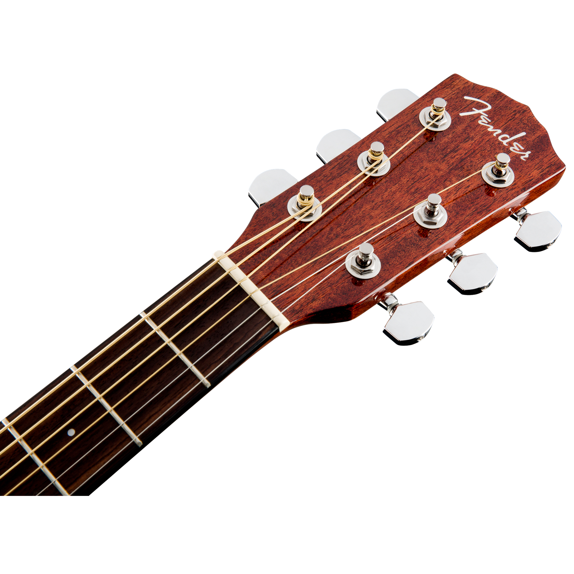 Foto 4 pulgar | Guitarra Electroacústica Fender Cd-140sce All-mahogany Marrón