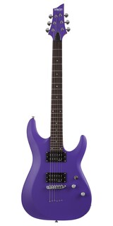 Foto 6 | Guitarra Eléctrica C-6 Deluxe Schecter Púrpura Satinado