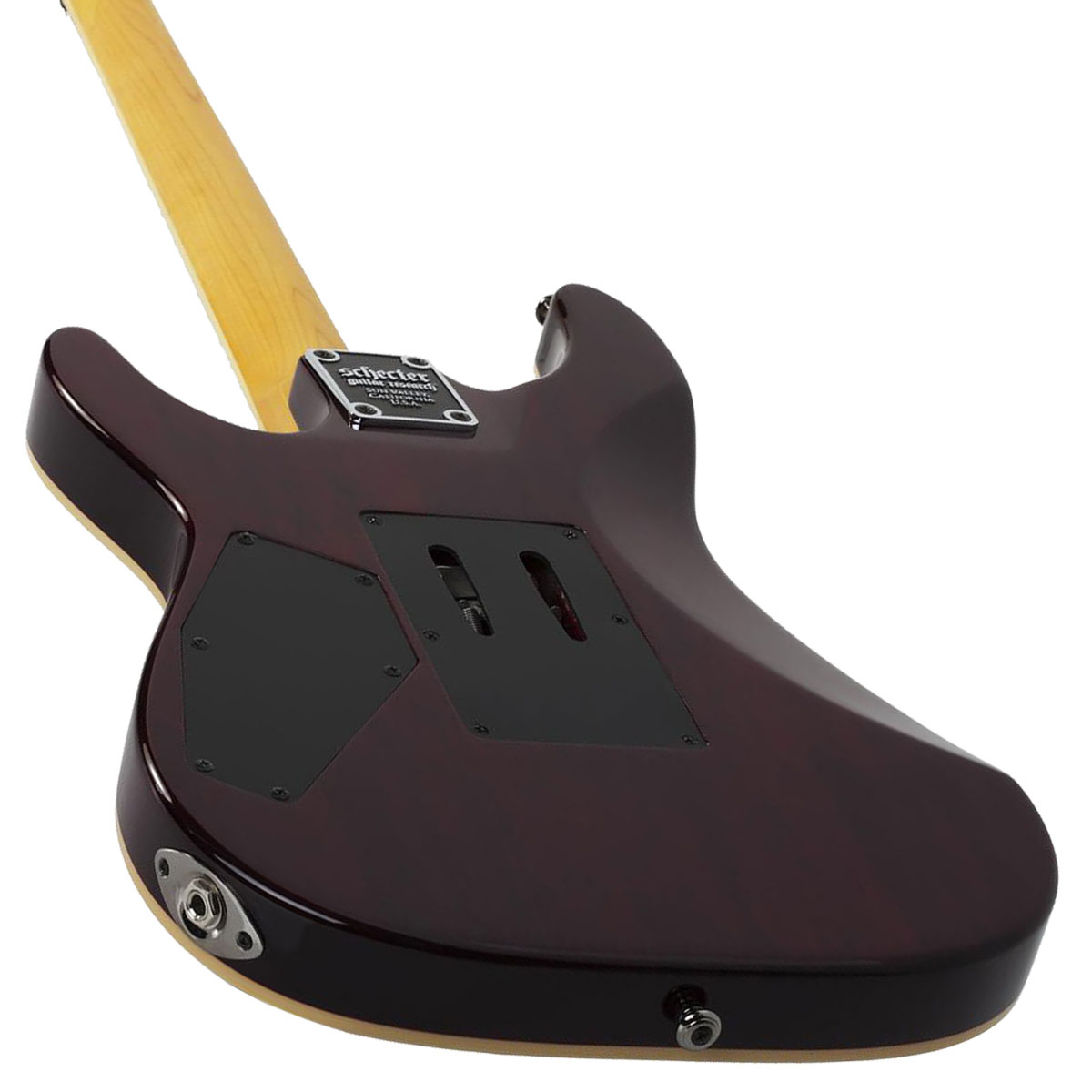 Foto 4 pulgar | Guitarra Eléctrica Schecter Omen Extreme-6 Archtop de Arce/Caoba Black Cherry con Diapasón de Palo de Rosa