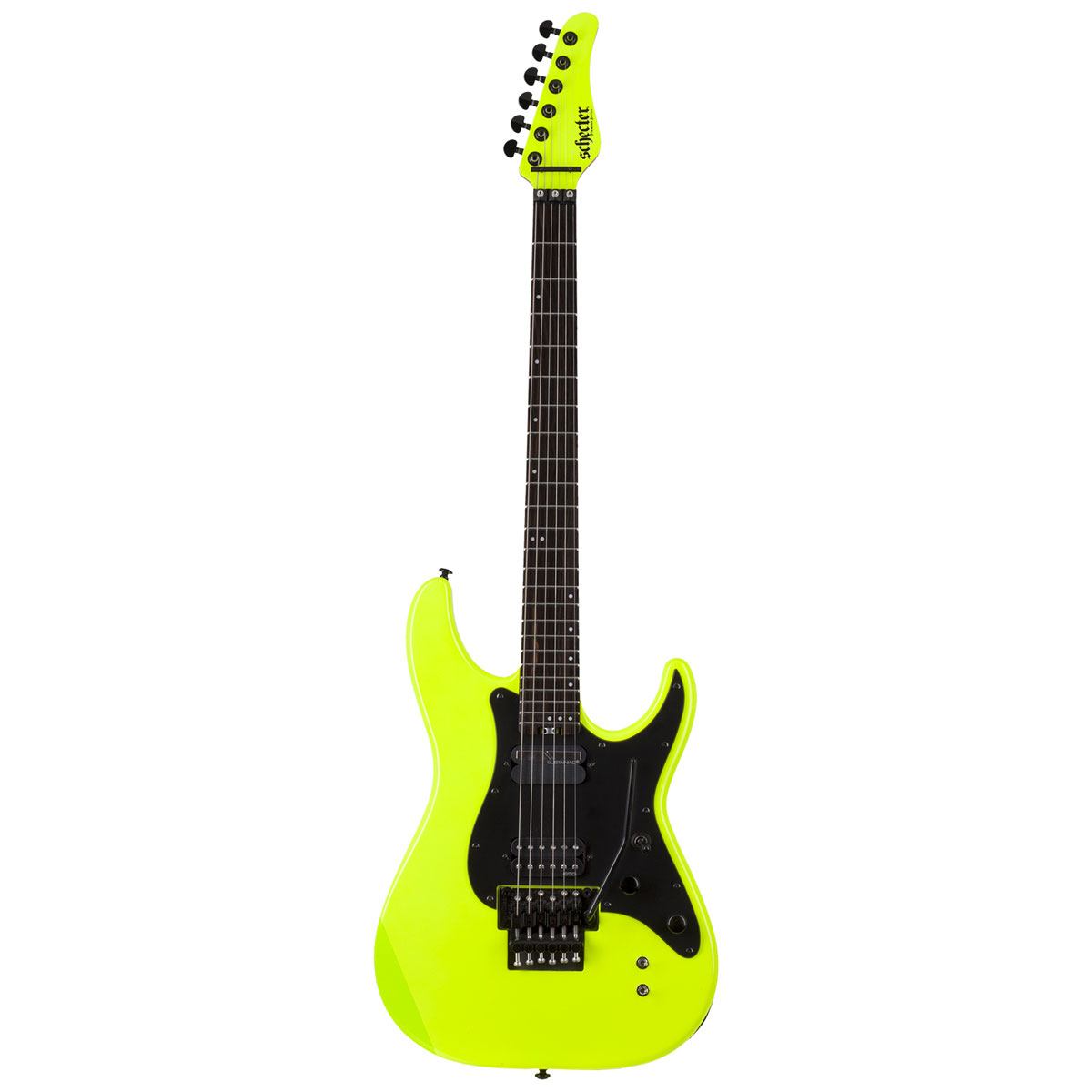 Guitarra Eléctrica Schecter Verde Sun Valley Super Shredder FR S de Caoba Birch Green con Diapasón de Ébano