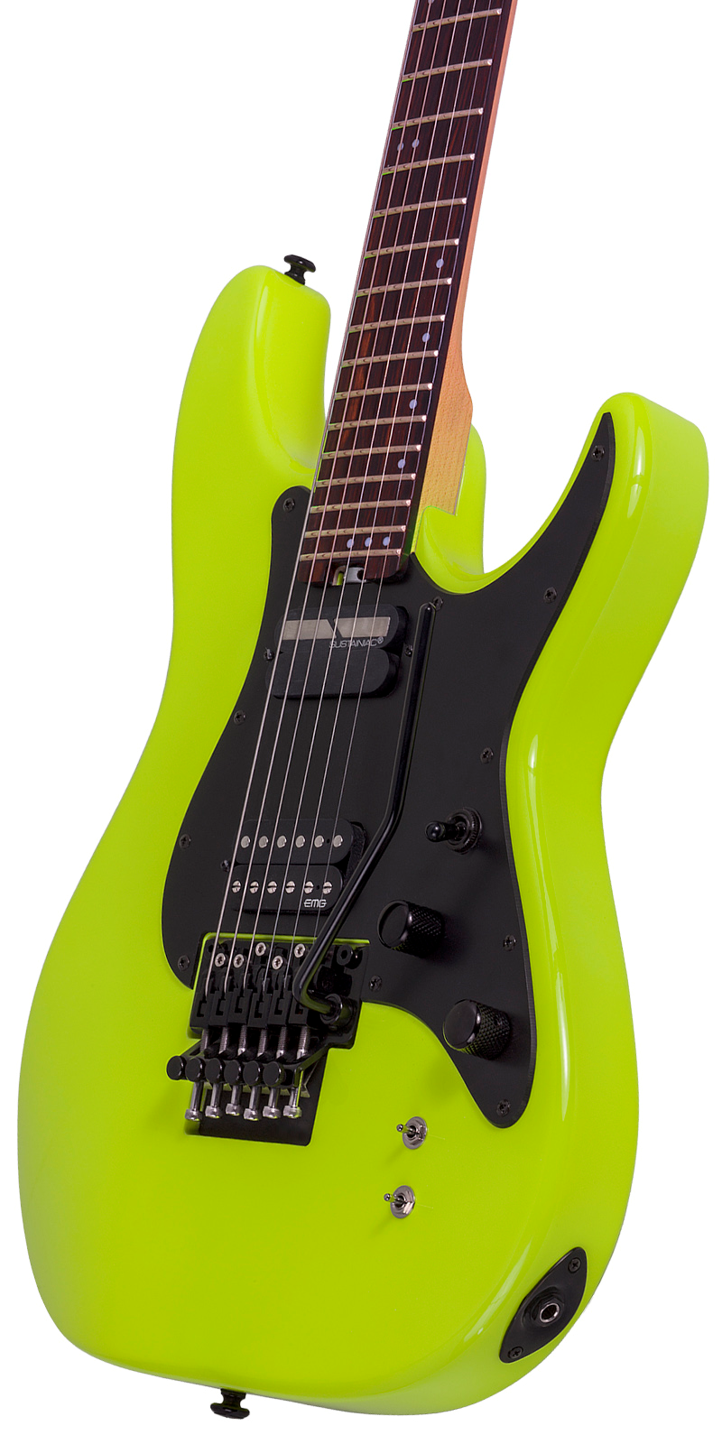 Foto 5 pulgar | Guitarra Eléctrica Schecter Verde Sun Valley Super Shredder FR S de Caoba Birch Green con Diapasón de Ébano