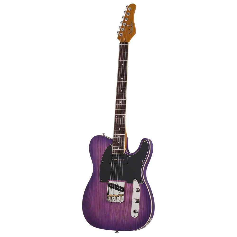 Guitarra Eléctrica Schecter Telecaster Pt Special Púrpura $19,616