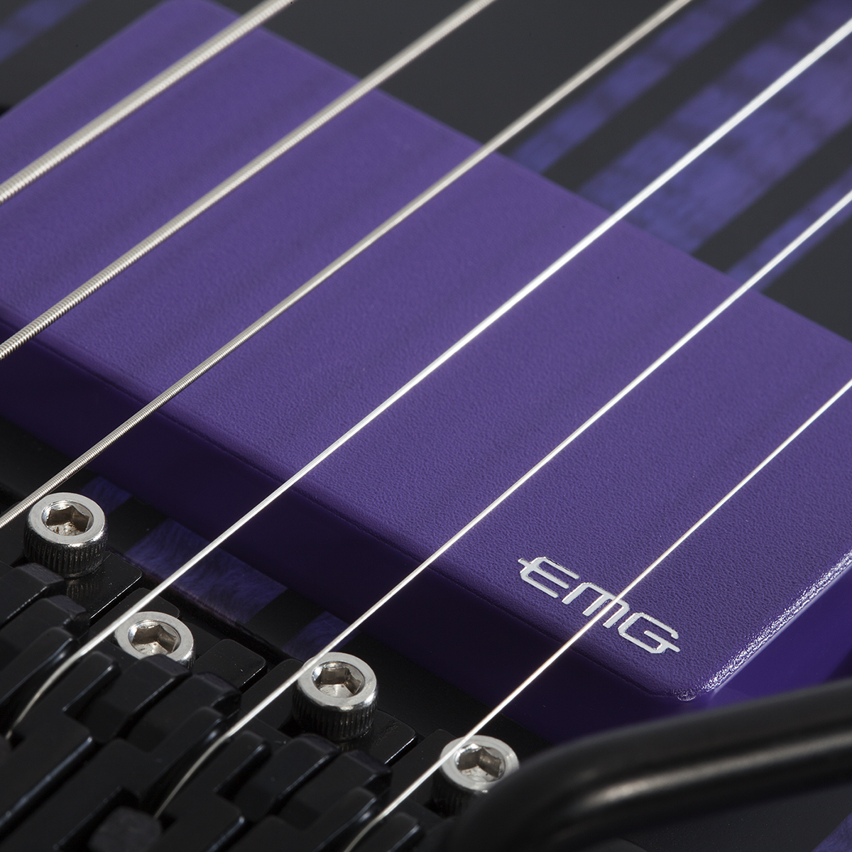 Foto 5 pulgar | Guitarra Eléctrica Schecter Banshee Púrpura GT FR de Caoba Satín con Diapasón de Ébano