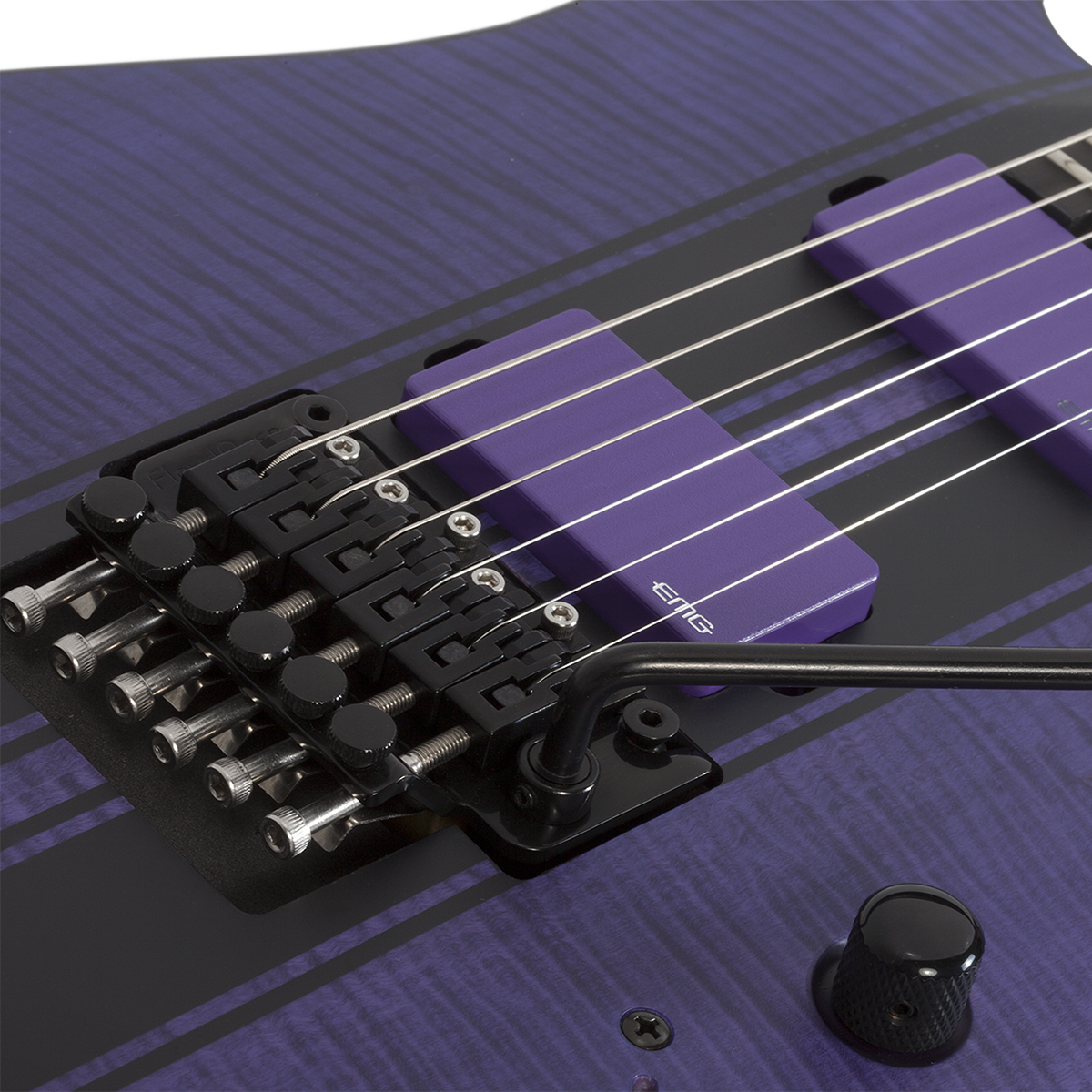 Foto 6 pulgar | Guitarra Eléctrica Schecter Banshee Púrpura GT FR de Caoba Satín con Diapasón de Ébano