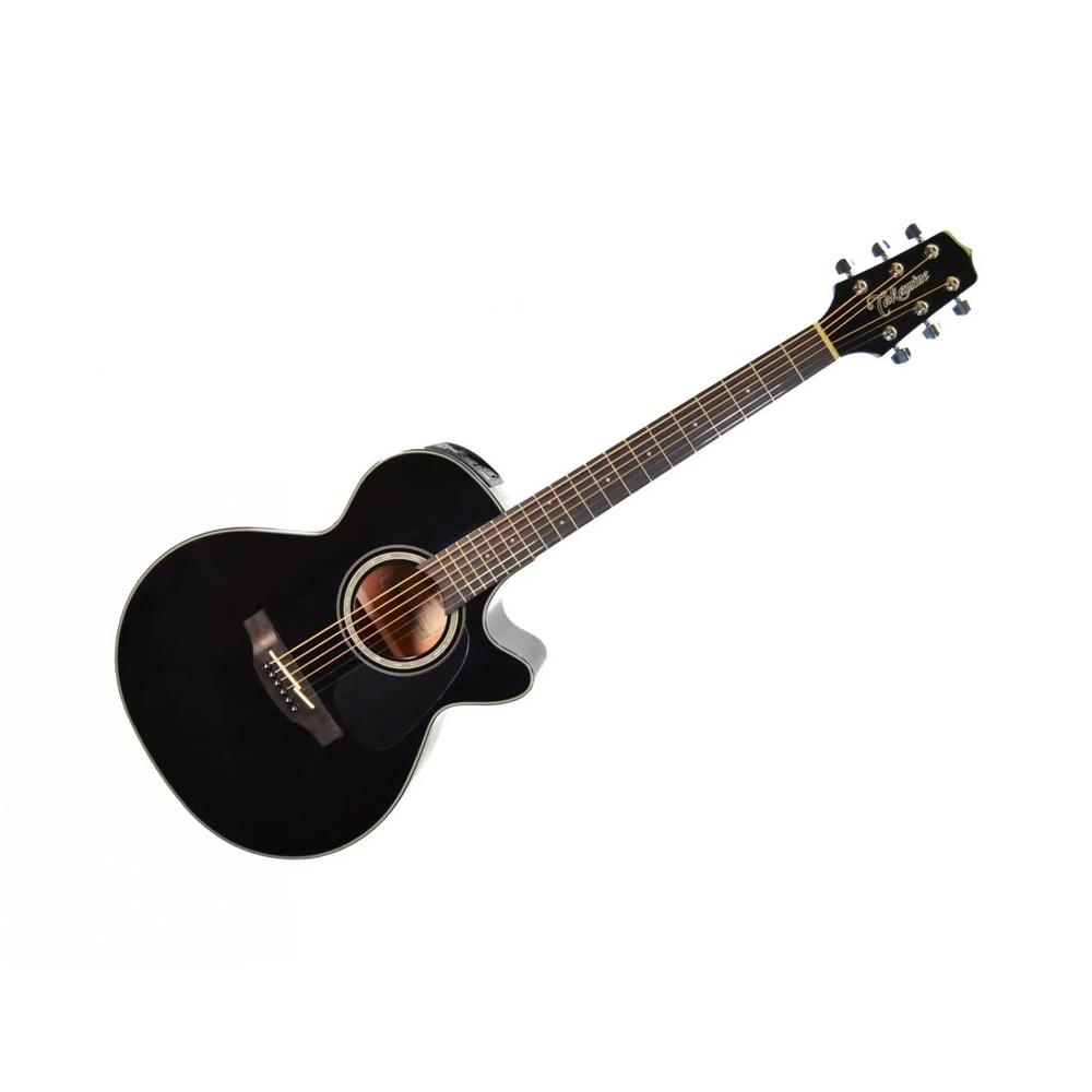 Foto 4 pulgar | Guitarra Electroacústica Takamine GF30CE BLK Negra