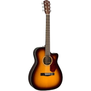 Foto 3 | Guitarra Electroacústica Fender Cc-140sce Concert color Marrón