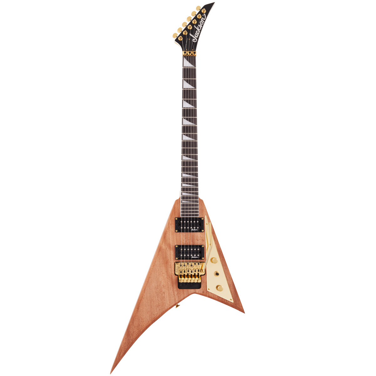 Guitarra Eléctrica Jackson JS Series Rhoads MAH JS32 color Marrón