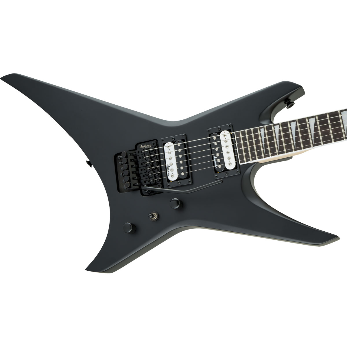 Foto 4 pulgar | Guitarra Eléctrica Jackson Js Series Js32 Warrior De Álamo Satin Black Brillante Con Diapasón De Amaranto