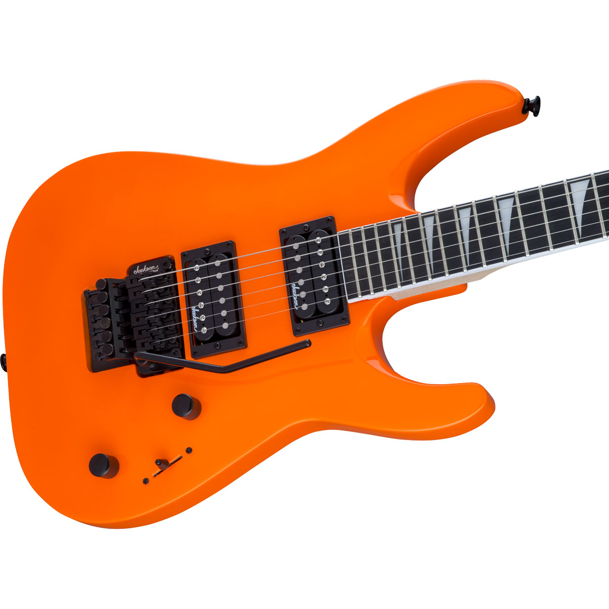 Foto 4 pulgar | Guitarra Eléctrica Jackson JS Series JS32 DKA Dinky de Álamo color Naranja con Diapasón de Amaranto