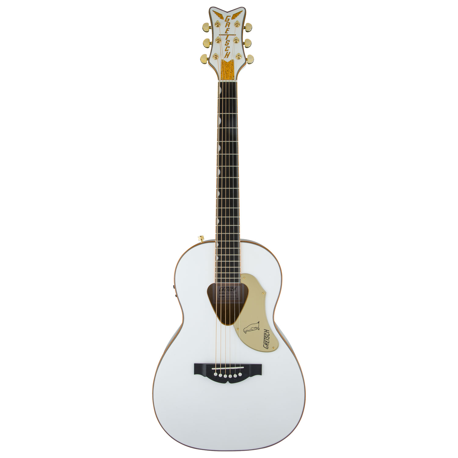 Guitarra Electroacústica Gretsch G5021E RANCHER color Blanco Penguin Whi